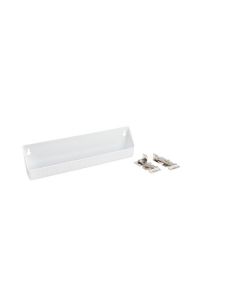 14" LD Deluxe & Std White Tip Out Tray With 2 Pr 45&#176; Hinges  LD-6572-14-11-1