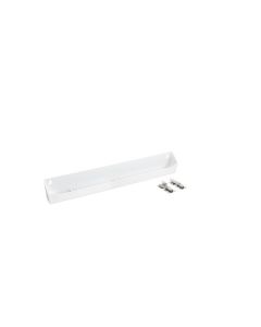 22" LD Deluxe White Tip Out Tray with 1 Pr 45&#176; Hinges LD-6591-22-11-1