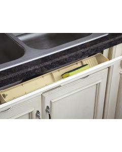 24" Lazy Daisy Deluxe Tip Out Trays Only 10 Per, Almond LD-6591-24-15-10