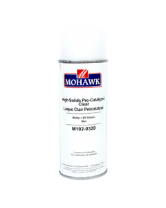 Mohawk High Solids Pre-Catalyzed Lacquer Aerosol 20 Sheen Clear Matte 13 Ounces (M102-0320)