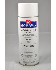 Mohawk Pre-Catalyzed Lacquer Aerosol >75 Sheen Clear Gloss 13 Ounces (M102-0410)