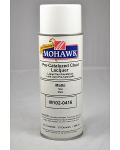 Mohawk Pre-Catalyzed Lacquer Aerosol 20-25 Sheen Clear Matte 13 Ounces (M102-0416)