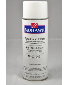 Mohawk Tone Finish Lacquer Aerosol 10-15 Sheen Clear Flat 13 Ounces (M102-0421)
