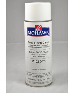 Mohawk Tone Finish Lacquer Aerosol 30-35 Sheen Clear Satin 13 Ounces (M102-0422)