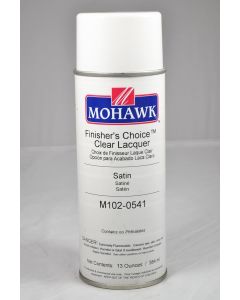 Mohawk Finisher'S Choice™ Clear Aerosol Lacquer 45-50 Sheen Clear Satin 13 Ounces (M102-0541)