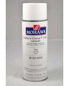 Mohawk Finisher'S Choice™ Clear Aerosol Lacquer 15-20 Sheen Clear Flat 13 Ounces (M102-0542)