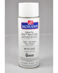 Mohawk Ultra-Flo Ultra® Bond Clear Aerosol 40 Sheen Clear Satin 13 Ounces