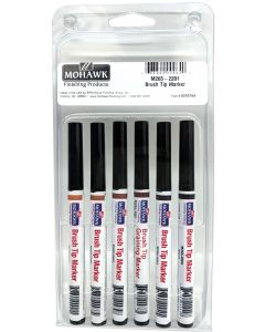 Mohawk Brush Tip Graining Marker #1 Color Assortment 6 Pack