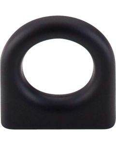Flat Black 5/8" [15.88MM] Finger Pull by Top Knobs sold in Each - M560