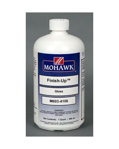 Mohawk Finish-Up™ Polyurethane Wipe-On Finish Coat 10-15 Sheen Clear Flat 1 Quart