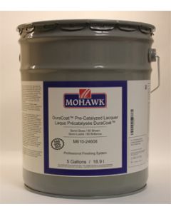 Mohawk Duracoat™ Pre-Catalyzed Lacquer 550 VOC 60 Sheen Clear Semi-Gloss 5 Gallons