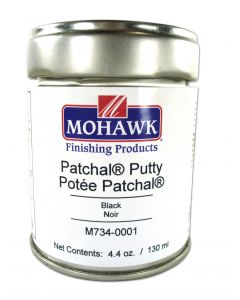Mohawk Finishing Products Patchal Wood Putty Black 4.4 oz. - M734-0001