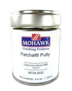 Mohawk Finishing Products Patchal Wood Putty Cappuccino Brown #fl273 4.4 oz. - M734-0032