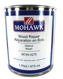 Mohawk Finishing Products Wood Repair Wood Filler Solvent-based Pint Walnut - DISCONTINUED - 1 QTY In Stock - M740-0275