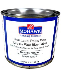 Mohawk Blue Label Paste Wax Natural 1 Lb