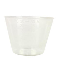 Cup, Plastic Graduating 1 Oz (12 Pkg) - M870-7650