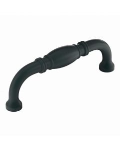 Matte Black 96MM Pull, Granby by Amerock - BP55243FB