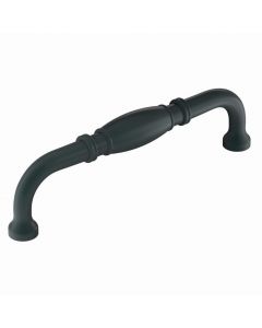 Matte Black 128MM Pull, Granby by Amerock - BP55244FB