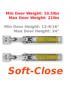 Wind Soft-Close Door Lifting System for Medium Doors by Salice - FRAKFEXISN9
