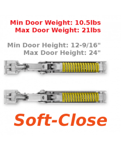 Wind Soft-Close Door Lifting System for Medium Doors by Salice - FRAKFEXISN9 - DISCONTINUED