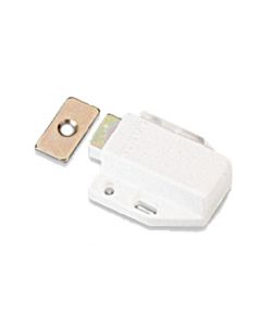 Push Magnetic Touch Latch - White