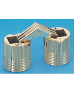 Brass 15/16in. (24MM) Mortise Cylinder Hinge - Discontinued