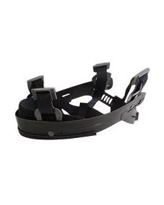 MSA Gray Plastic/Nylon Staz-On® Standard Replacement 4 Point Suspension For Use With V-Gard® 6 1/2" - 8" Caps And Hats