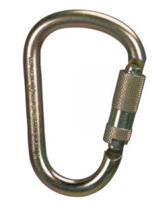 MSA 1" Auto-Locking Steel Carabiner