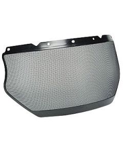 MSA® V-Gard® 8" X 17" Epoxy Coated Steel Mesh Faceshield With Plastic Edge For Use With Earmuffs