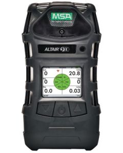 MSA ALTAIR® 5X Portable Combustible Gas, Carbon Monoxide, Hydrogen Sulphide And Oxygen Monitor With Rechargeable Battery, Monochrome Display, Pump, Sampling Line And Probe