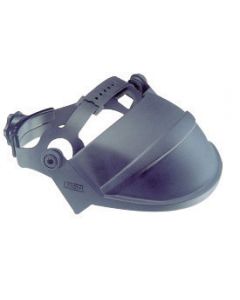 MSA Gray Nylon Elevated Temperatiure Headgear With Ratchet Suspension And 7 Point Crown Adjustment For Use With V-Gard® Visors