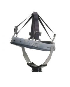 MSA Gray Plastic/Nylon Replacement 4 Point Swing Ratchet Suspension For Use With V-Gard® Caps And Hats