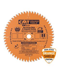 ITK PLUS 10" NON-FERROUS METAL AND COMPOSITE DECKING SAW BLADE