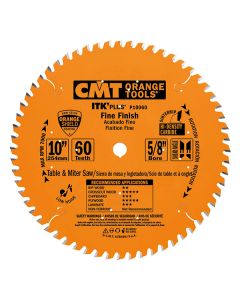 ITK PLUS 10" FINISH CIRCULAR SAW BLADE