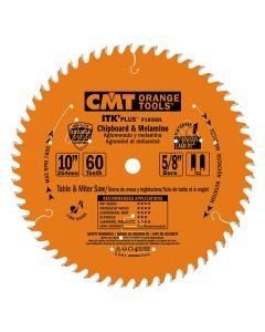 ITK PLUS 10" CHIPBOARD AND MELAMINE SAW BLADE