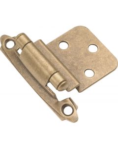 Antique Brass Self-Closing Hinge by Hickory Hardware sold in Pair - P143-AB