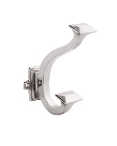 Bright Nickel 1-3/8" [35.00MM] Coat And Hat Hook by Hickory Hardware sold in Each - P2155-14