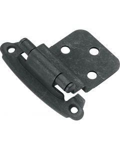 Black Iron Self-Closing Hinge by Hickory Hardware sold as Pair - P243-BI