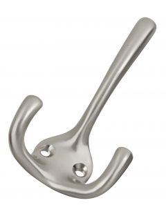 Satin Nickel 5/8" [15.88MM] Utility Hook by Hickory Hardware sold in Each - P25026-SN