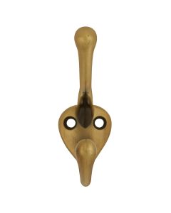 Antique Brass Utility Hook by Hickory Hardware sold in 4 - V04P27120-AB