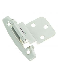 Satin Nickel Self-Closing Hinge by Hickory Hardware sold as Pair - P295-SN