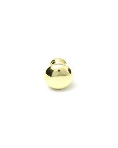 Polished Brass 1-1/8in. Knob, Polished Accents by Hickory Hardware - P320-3  - Discontinued