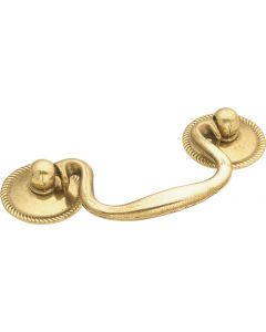 Lancaster Hand Polished 2-1/2" [63.50MM] Drop Bail Pull by Hickory Hardware sold in Each - P8048-LP