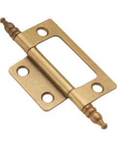 Lancaster Hand Polished Self-Mortise Hinge by Hickory Hardware sold in Pair - P8294-LP