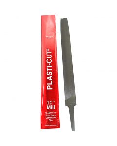 Plasti-Cut Brand 12" Mill Cut Laminate File - pc-12m