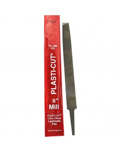 Plasti-Cut Brand 8" Mill Cut Laminate File - pc-8m