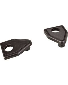 Gun Metal Escutcheon by Jeffrey Alexander - PE01-DACM