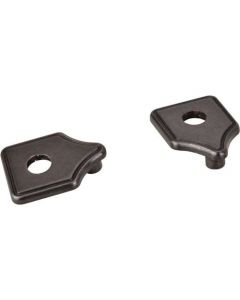 Gun Metal Escutcheon by Jeffrey Alexander - PE03-DACM
