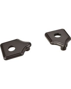 Satin Black Nickel Escutcheon by Jeffrey Alexander - PE03-SBN
