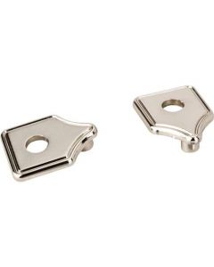 Satin Nickel Escutcheon by Jeffrey Alexander - PE03-SN